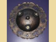 Two Early Arts & Crafts LOW Flush Mount Ceiling Fixtures